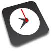Clock icon for gallery hours