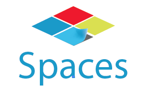 Spaces event venue search logo
